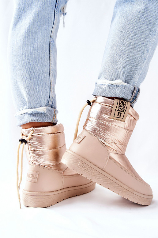 nööpidega lumesaapad Big Star II274121 beeži värvi nööpidega lumesaapad Big Star II274121 beeži värvi