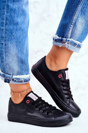 Naistesaapad Cross Jeans mustad DD2R4029