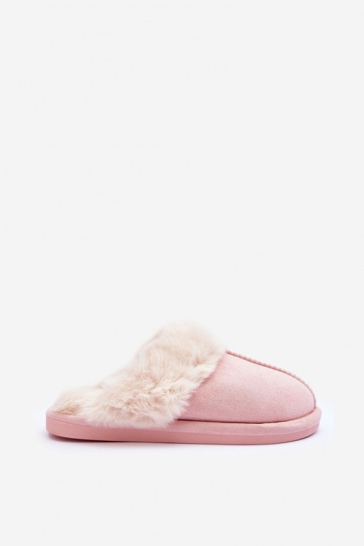 Soojad sussid karusnahaga Tumeroosad värvi Pinky Soojad sussid karusnahaga Tumeroosad värvi Pinky