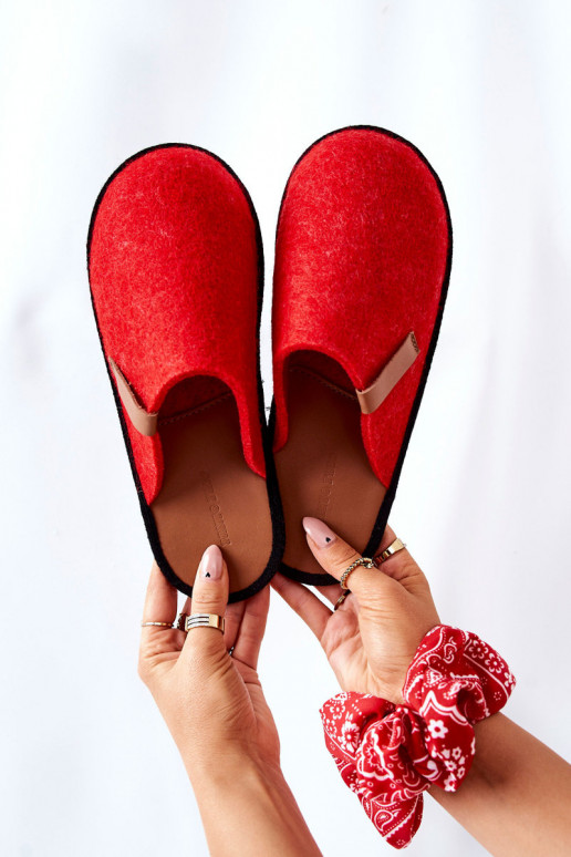 Soojad sussid kodujalatsid Panto Fino II267002 -pruunid värvi