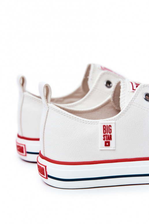 Meeste vabaajajalatsid BIG STAR JJ174069 valget värvi