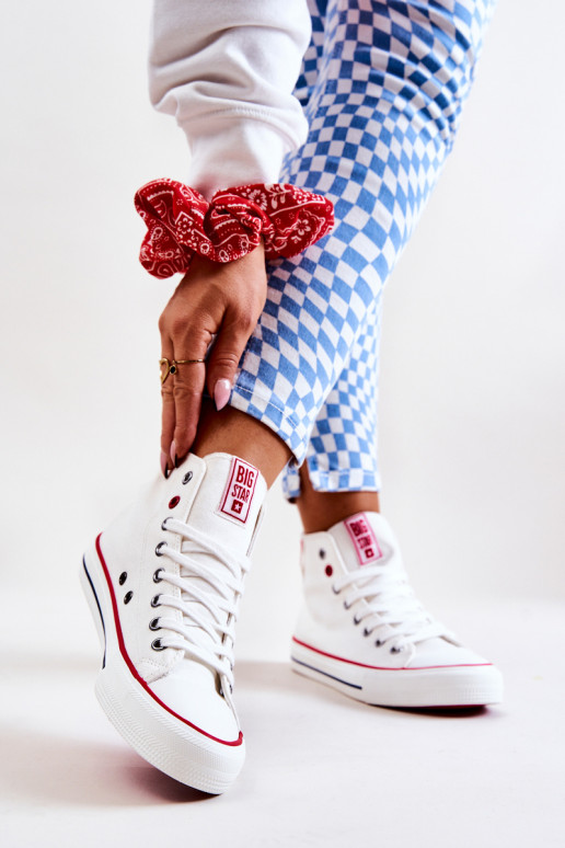 vabaajajalatsi Big Star JJ274127 valget värvi vabaajajalatsi Big Star JJ274127 valget värvi