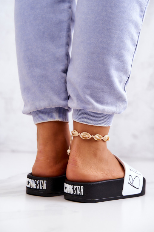 kummist naiste plätud Big Star JJ274A275 -valget värvi kummist naiste plätud Big Star JJ274A275 -valget värvi