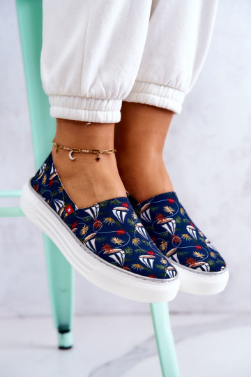 Spordijalatsid Slip On Memory Foam Big Star JJ276016 tumesinist värvi