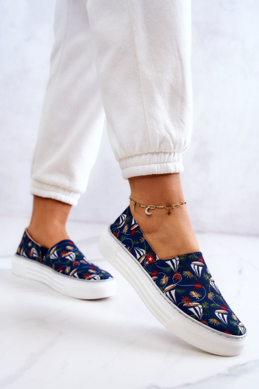 Spordijalatsid Slip On Memory Foam Big Star JJ276016 tumesinist värvi