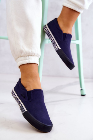 Spordijalatsid Slip-on Big Star HH274011 tumesinist värvi