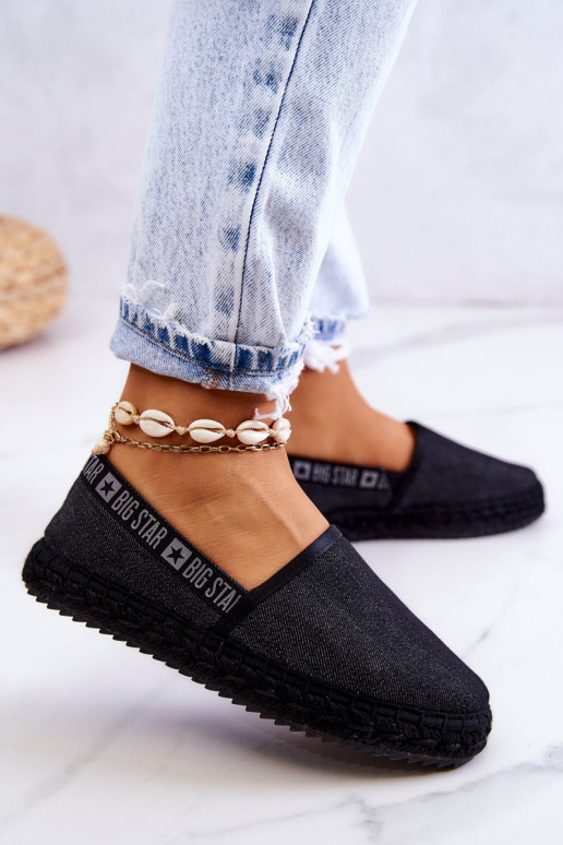 Riidest espadrillid  Big Star JJ274878 mustad Riidest espadrillid  Big Star JJ274878 mustad