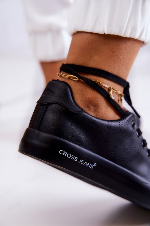 Spordijalatsid Cross Jeans JJ2R4054C mustad Spordijalatsid Cross Jeans JJ2R4054C mustad