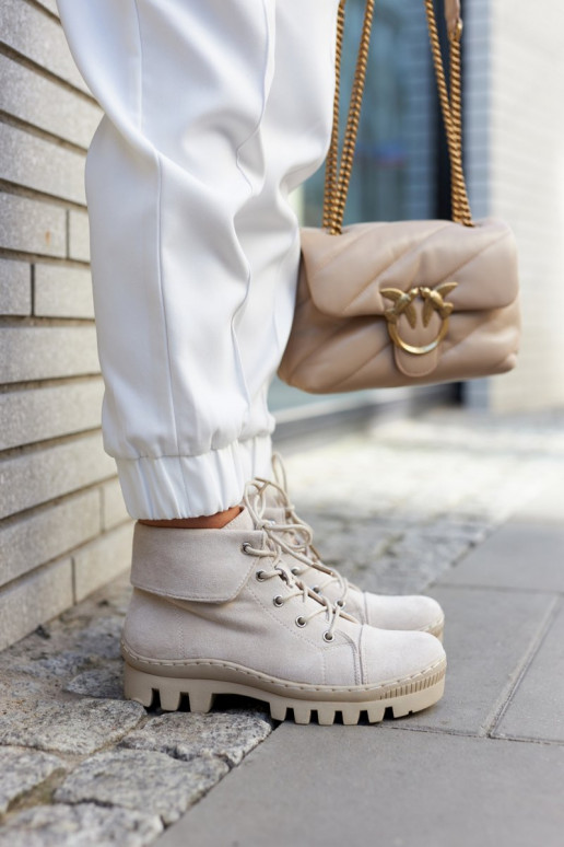 seemisnakhsed Naiste poolsaapad jalanõud nööritavad Halli värvi Dalles seemisnakhsed Naiste poolsaapad jalanõud nööritavad Halli värvi Dalles