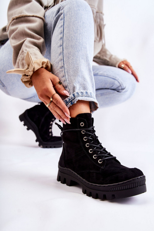 seemisnakhsed Naiste poolsaapad jalanõud mustad Layden seemisnakhsed Naiste poolsaapad jalanõud mustad Layden