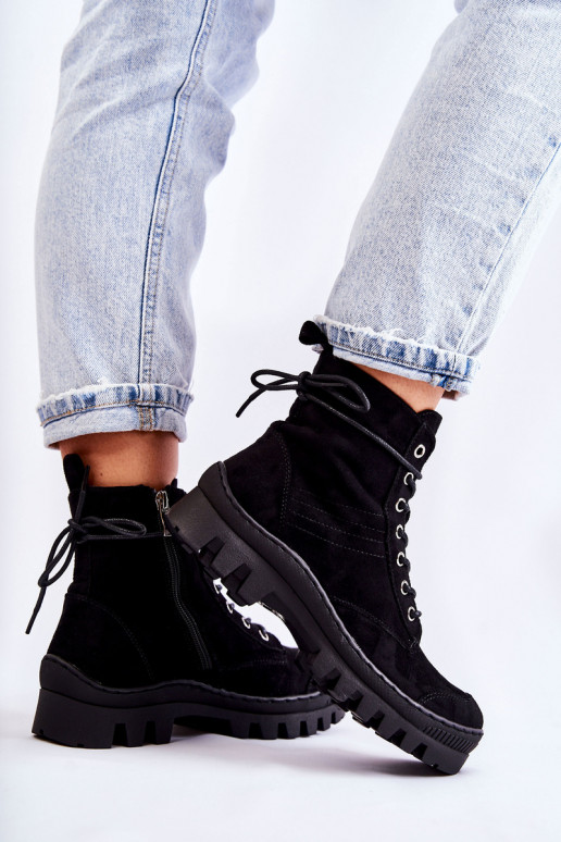 seemisnakhsed Naiste poolsaapad jalanõud mustad Layden seemisnakhsed Naiste poolsaapad jalanõud mustad Layden