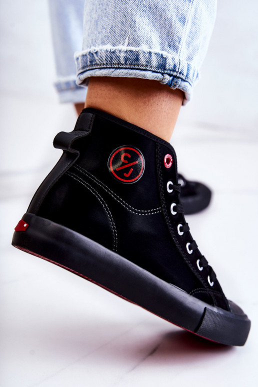 spordijalatsid  vabaajajalatsi Cross Jeans JJ2R4055C mustad spordijalatsid  vabaajajalatsi Cross Jeans JJ2R4055C mustad