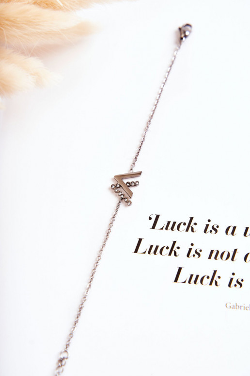 Käevõru  säravate kristallidega Hõbedat värvi Käevõru  säravate kristallidega Hõbedat värvi