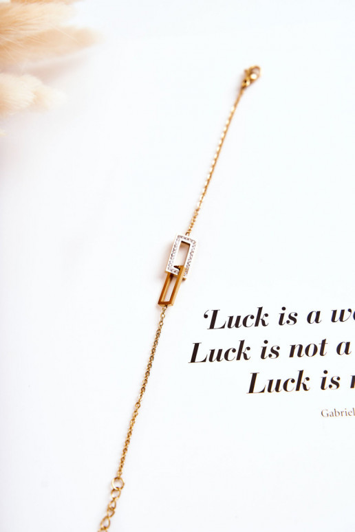 Käevõru  säravate kristallidega Kuldset värvi Käevõru  säravate kristallidega Kuldset värvi