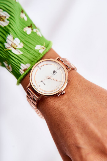 Naiste käekell GG Luxe Kuldset värvi 2