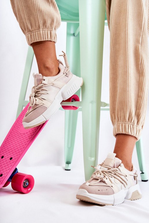 Sneakers tüüpi jalanõud Sportliku stiiliga jalanõud   pruunid värvi Someday