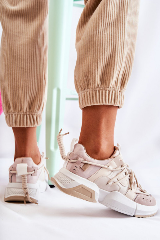 Sneakers tüüpi jalanõud Sportliku stiiliga jalanõud   pruunid värvi Someday