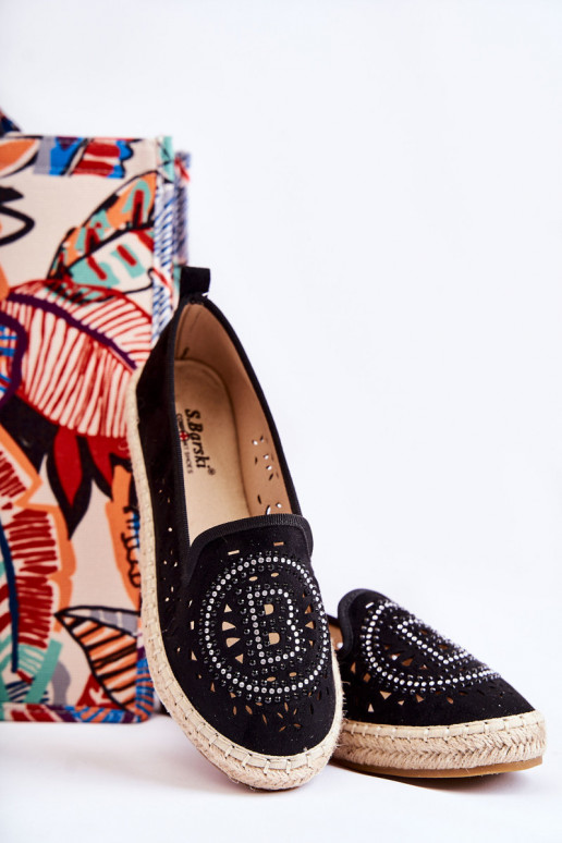 espadrillid mustad Meredith espadrillid mustad Meredith