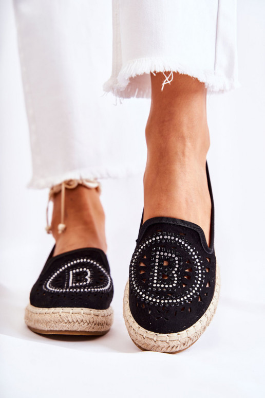 espadrillid mustad Meredith espadrillid mustad Meredith