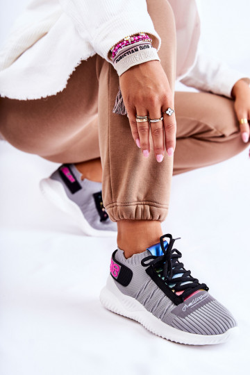 Sportliku stiiliga jalanõud Sneakers tüüpi jalanõud Halli värvi Klayra 2