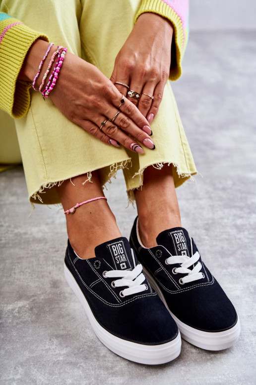 Riidest   Spordijalatsid Big Star KK274019 mustad Riidest   Spordijalatsid Big Star KK274019 mustad