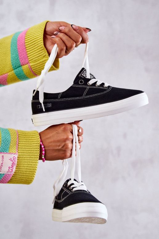 Riidest   Spordijalatsid Big Star KK274019 mustad Riidest   Spordijalatsid Big Star KK274019 mustad