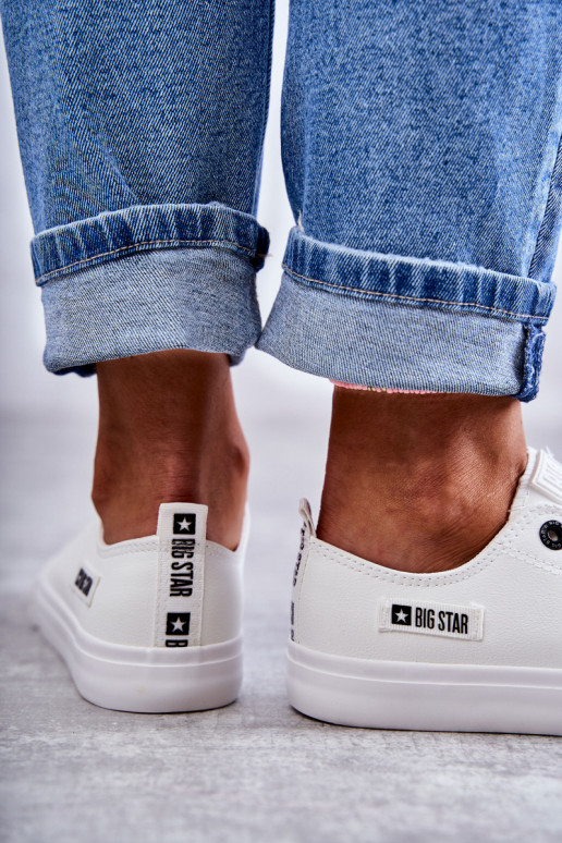 madalad tennised Big Star KK274010 valget värvi madalad tennised Big Star KK274010 valget värvi