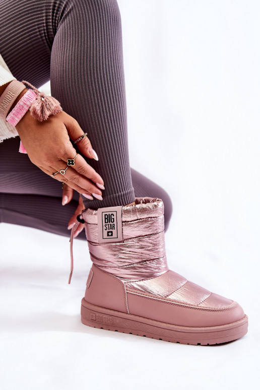 nööpidega lumesaapad Big Star II274119 Tumeroosad värvi nööpidega lumesaapad Big Star II274119 Tumeroosad värvi