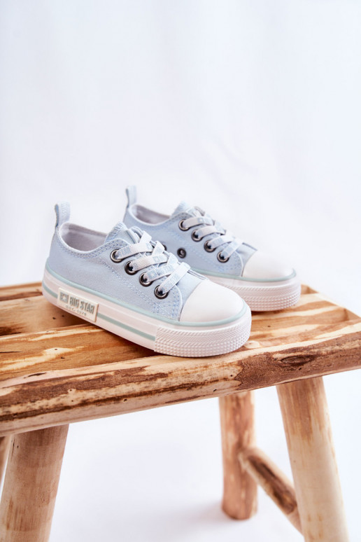 Laste jalanõud Riidest vabaaja jalanõud BIG STAR KK374073 Sinist värvi Laste jalanõud Riidest vabaaja jalanõud BIG STAR KK374073 Sinist värvi