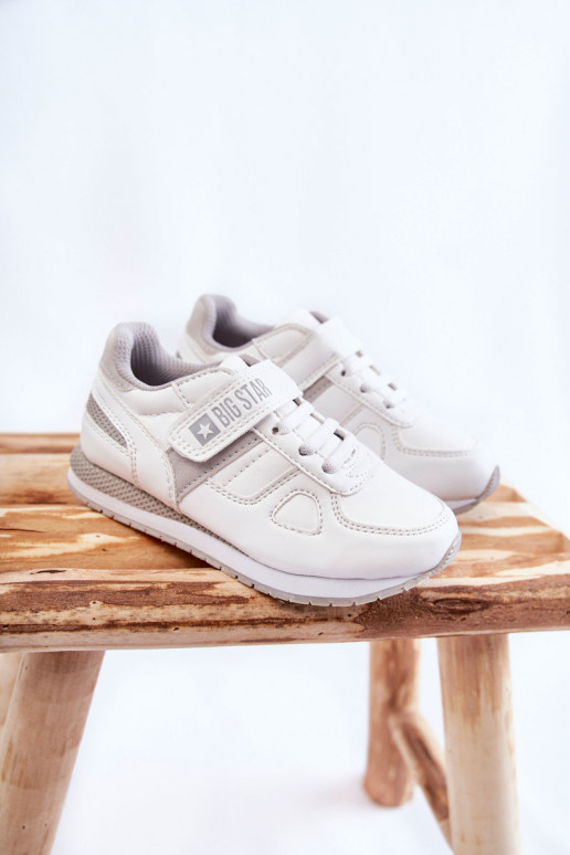 Laste jalanõud spordijalatsid Big Star KK374009 valget värvi Laste jalanõud spordijalatsid Big Star KK374009 valget värvi