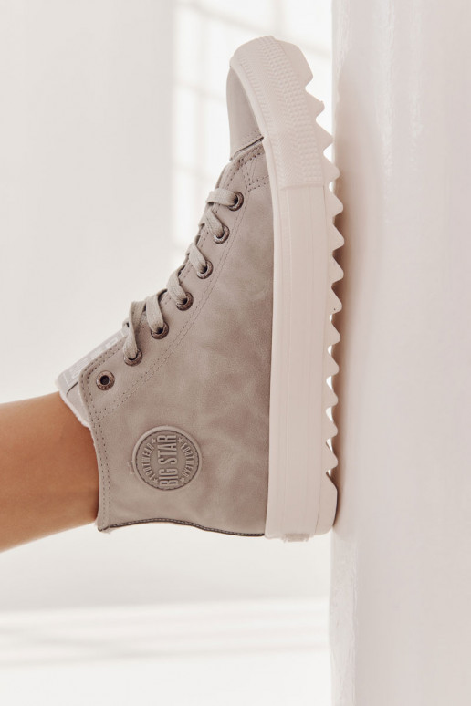 naiste saapad Big Star  voodriga Halli värvi EE274114 naiste saapad Big Star  voodriga Halli värvi EE274114