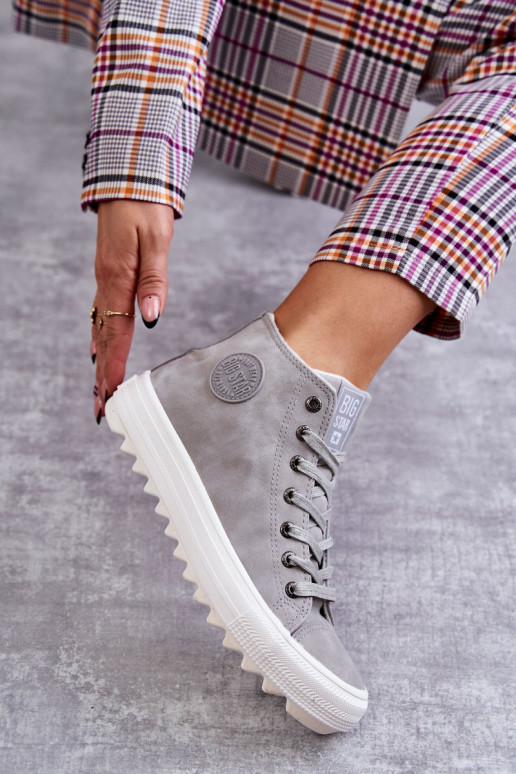 naiste saapad Big Star  voodriga Halli värvi EE274114 naiste saapad Big Star  voodriga Halli värvi EE274114