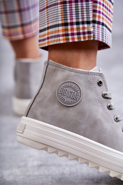 naiste saapad Big Star  voodriga Halli värvi EE274114 naiste saapad Big Star  voodriga Halli värvi EE274114