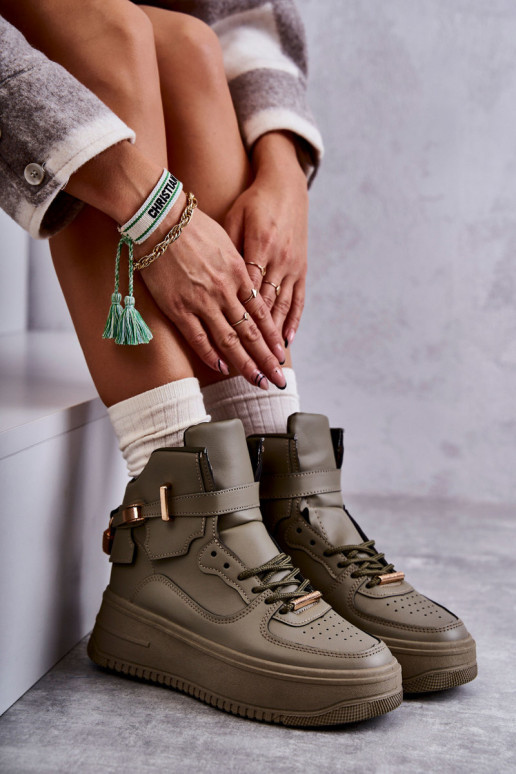 voodriga  spordijalatsid Rohelist värvi Lexa