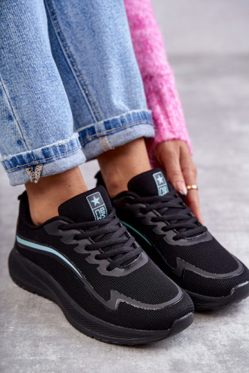 Moodsad spordijalatsid Sneakers tüüpi jalanõud mustad Ida