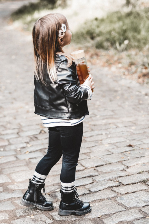 Laste jalanõud   tõmblukuga mustad Omua Laste jalanõud   tõmblukuga mustad Omua