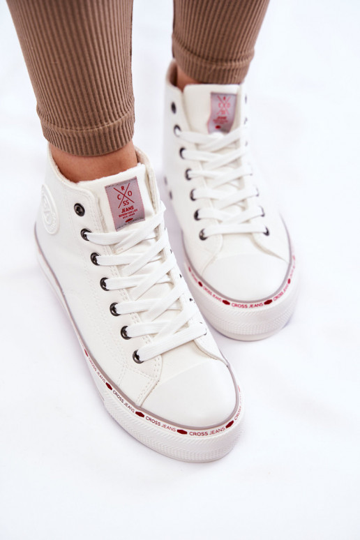 vabaajajalatsi Cross Jeans KK2R4044C valget värvi