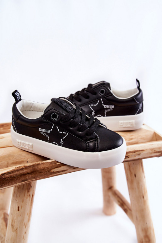 Laste spordijalatsid nööritavad Big Star KK374223 mustad Laste spordijalatsid nööritavad Big Star KK374223 mustad