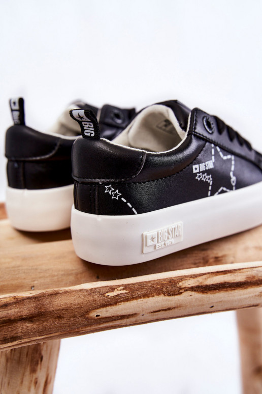 Laste spordijalatsid nööritavad Big Star KK374223 mustad Laste spordijalatsid nööritavad Big Star KK374223 mustad