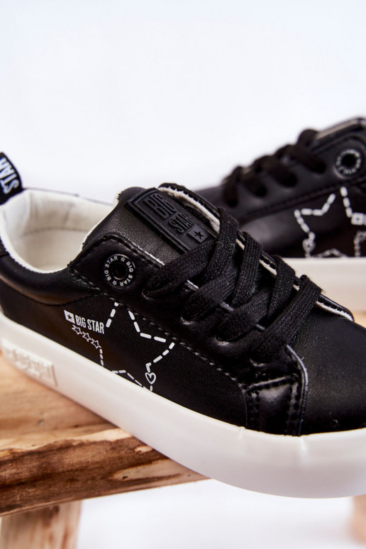 Laste spordijalatsid nööritavad Big Star KK374223 mustad Laste spordijalatsid nööritavad Big Star KK374223 mustad