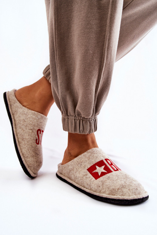 kodujalatsid sussid Big Star KK276021 beeži värvi kodujalatsid sussid Big Star KK276021 beeži värvi