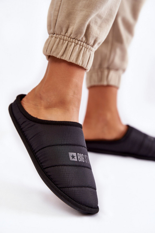 Klassikalise mudeli sussid Big Star KK274602 mustad Klassikalise mudeli sussid Big Star KK274602 mustad