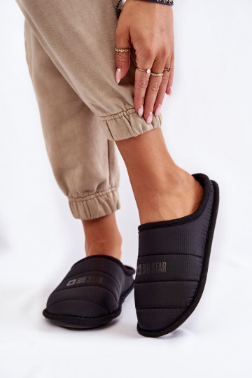 Klassikalise mudeli sussid Big Star KK274602 mustad 2