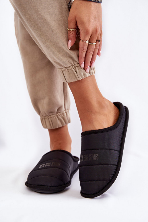 Klassikalise mudeli sussid Big Star KK274602 mustad Klassikalise mudeli sussid Big Star KK274602 mustad