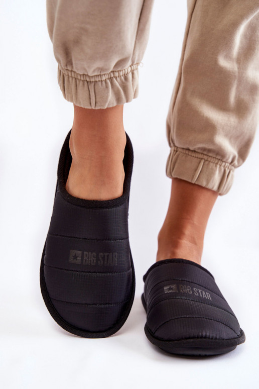 Klassikalise mudeli sussid Big Star KK274602 mustad Klassikalise mudeli sussid Big Star KK274602 mustad