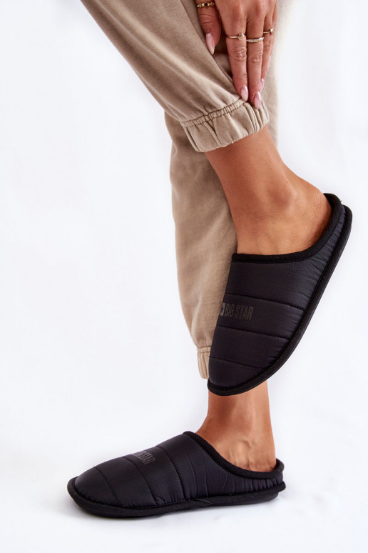 Klassikalise mudeli sussid Big Star KK274602 mustad Klassikalise mudeli sussid Big Star KK274602 mustad