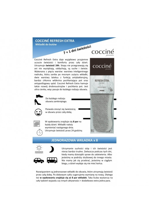 Coccine Refresh Extra  Lisad 8 paari