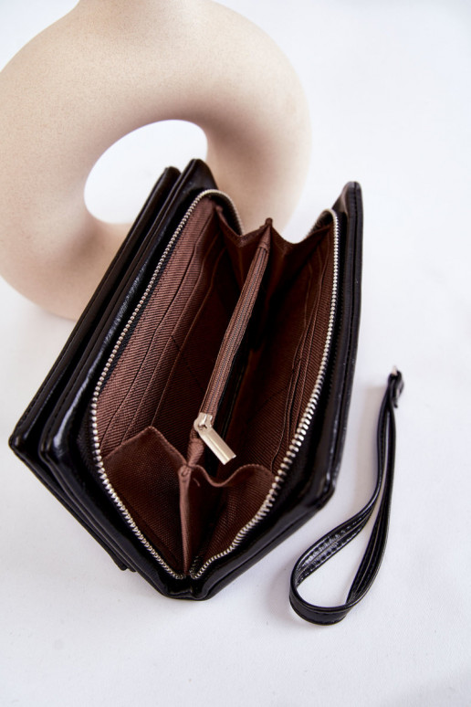 Rahakott  mustad Shiness