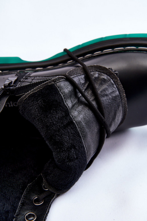 Naiste nöörsaapad nööritavad  mustad Trinah Naiste nöörsaapad nööritavad  mustad Trinah