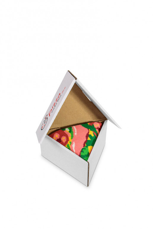 Vikerkaare sokid 1 paar Pizza